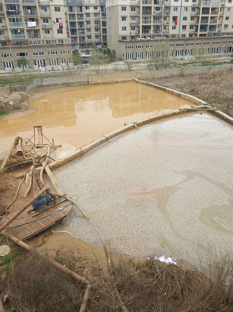 玛曲沉淀池淤泥清理-厂区废水池淤泥清淤